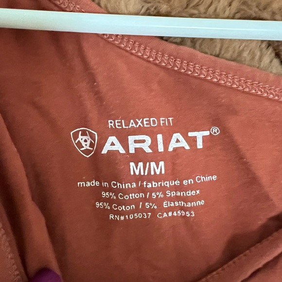 Ariat one shoulder tee - embroidered southwestern graphic - Picture 3 of 4